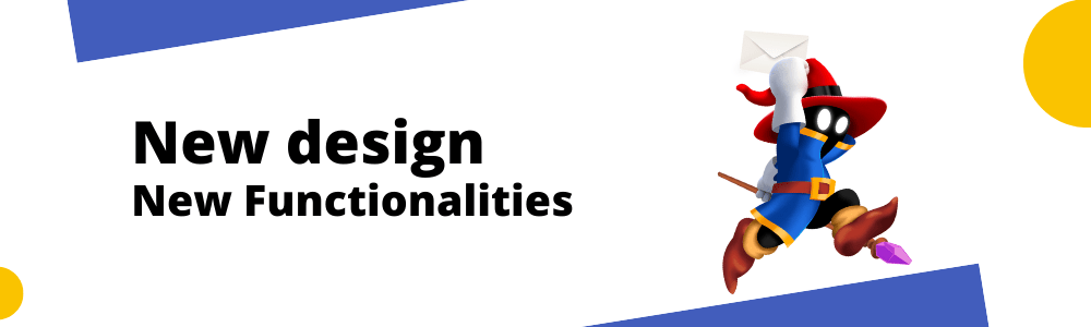 Adact new design and functionalities update