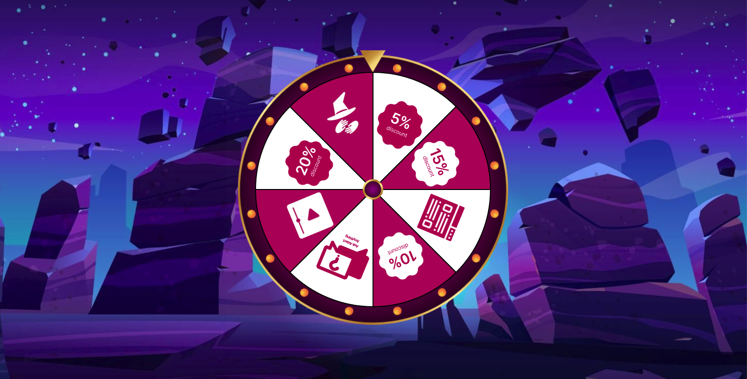 Adact gamification wheel of fortune marketing campaign