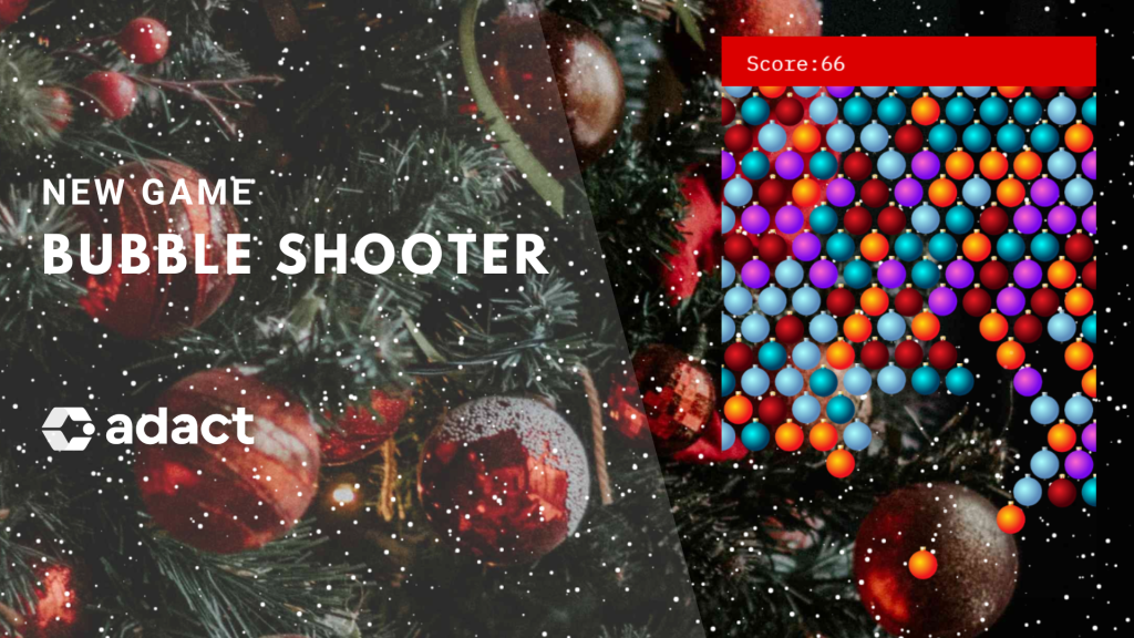 New game: Bubble shooter