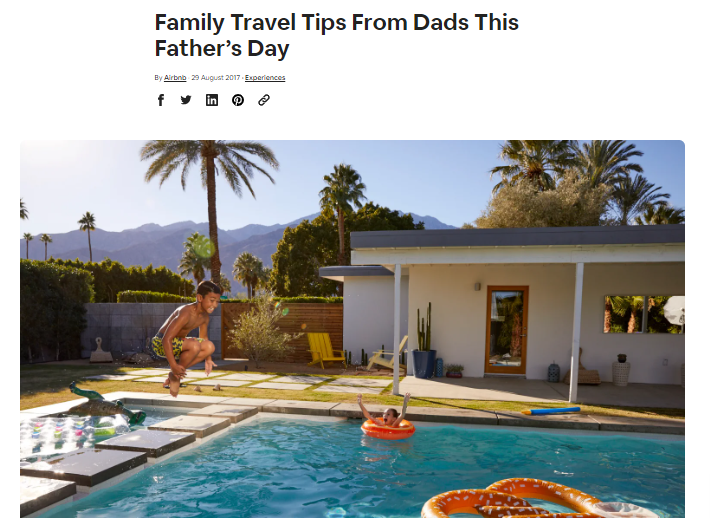 Dad travel tips