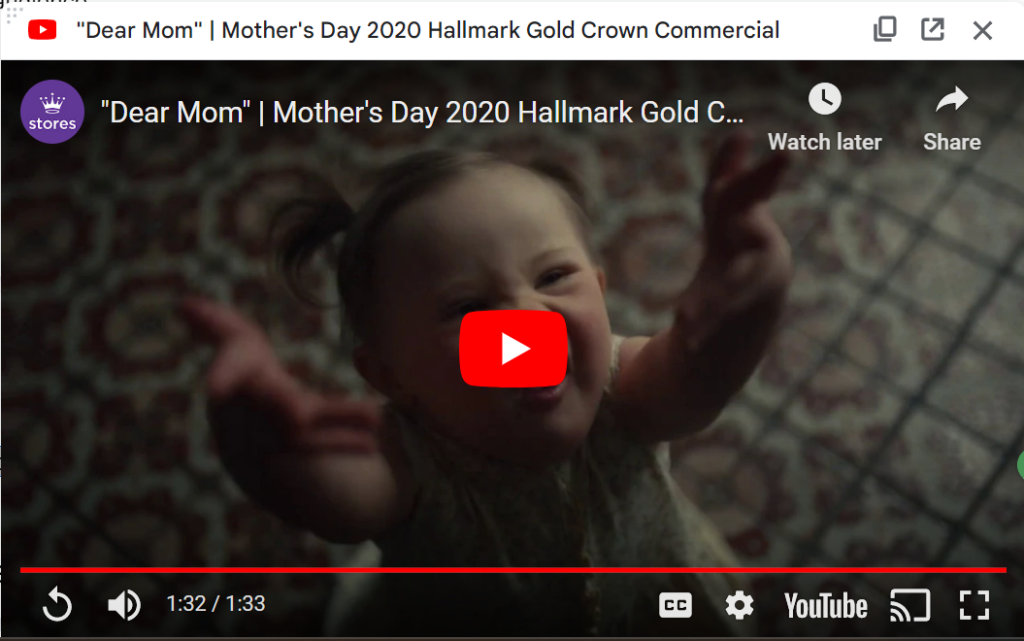 Mothers day campaign video