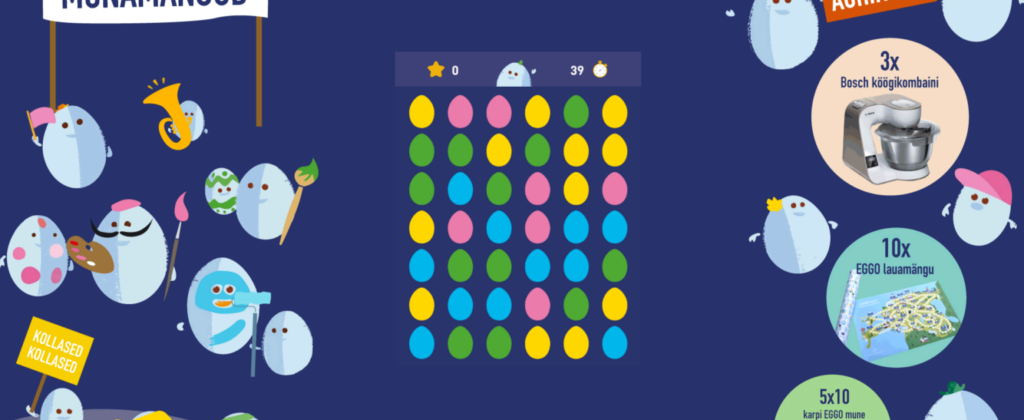 Gamification examples: Eggo Candy Crush