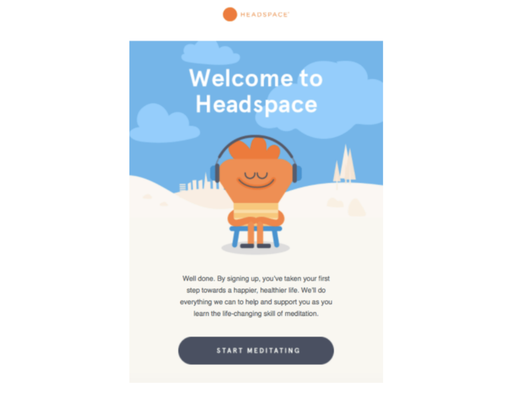 Email marketing ideas: Welcome email