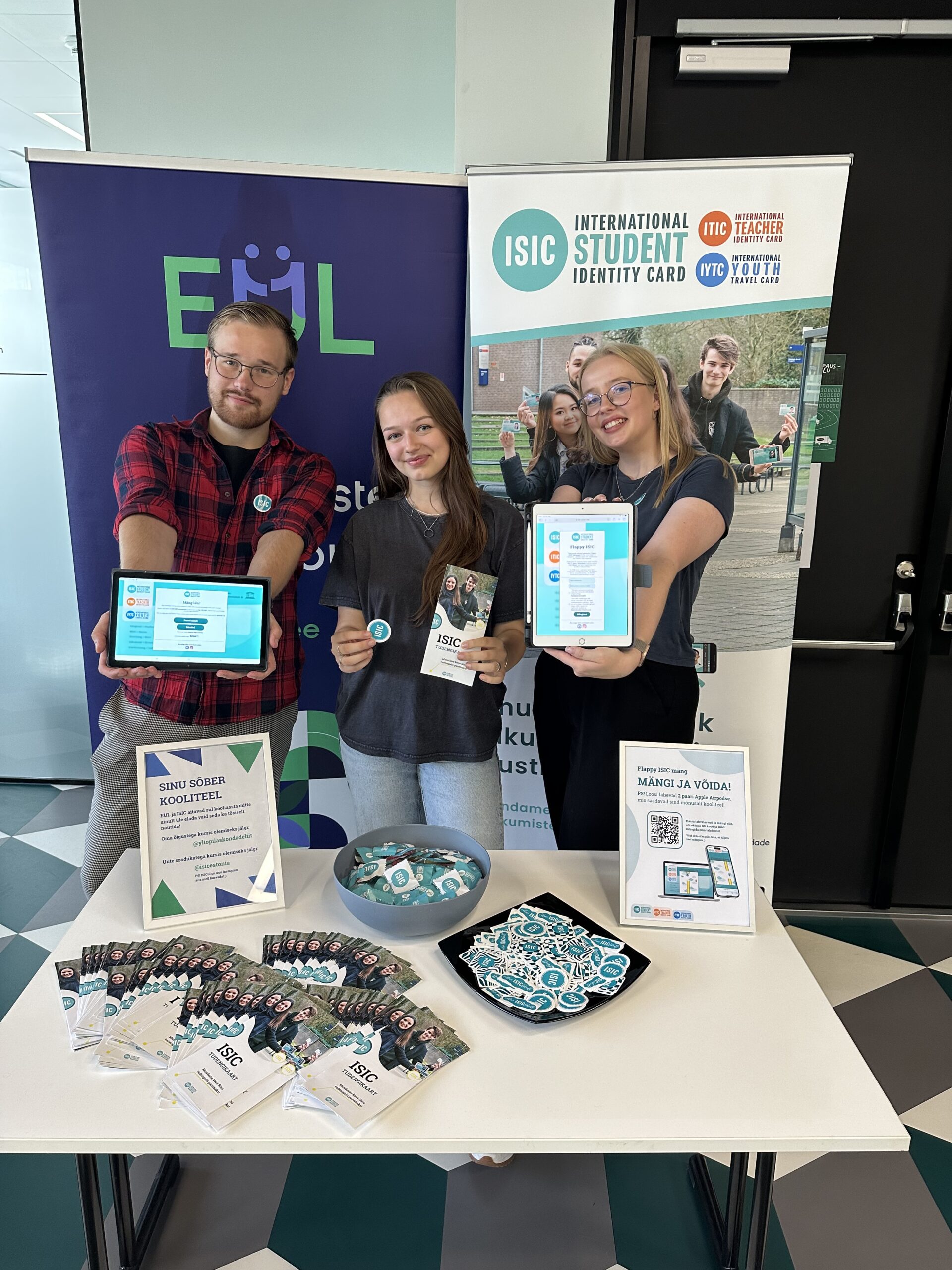 The Federation of Estonian Student Unions marketing campaign at student events to aquire new customers and engage existing ones.